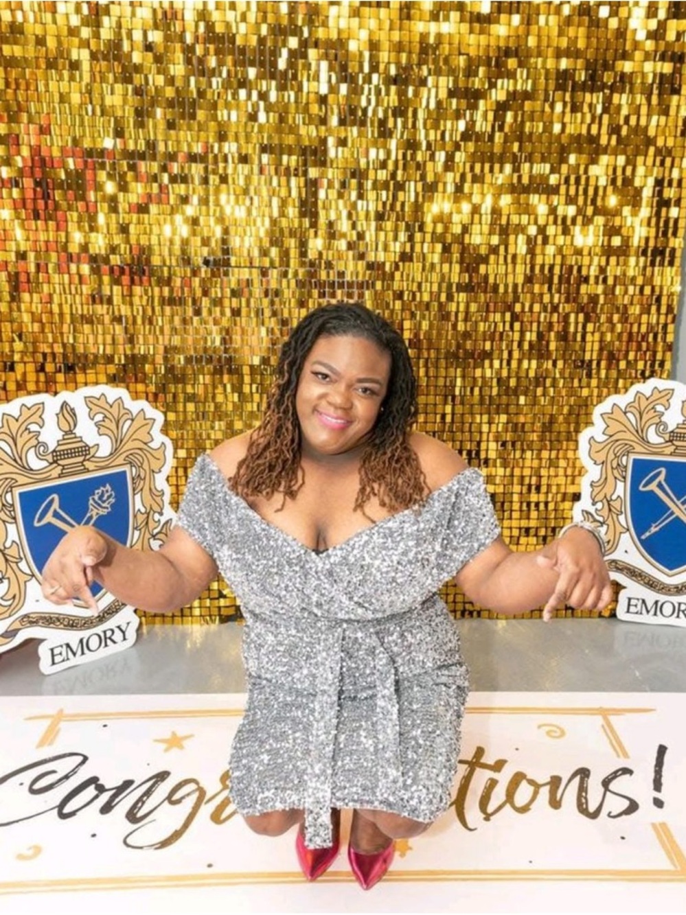 Silver Sequin Off-Shoulder Party Dress - Sparkle Occasion Dress